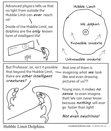 Hubble Limit Dolphins