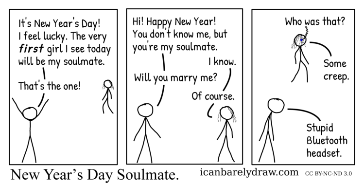 New Year’s Day Soulmate